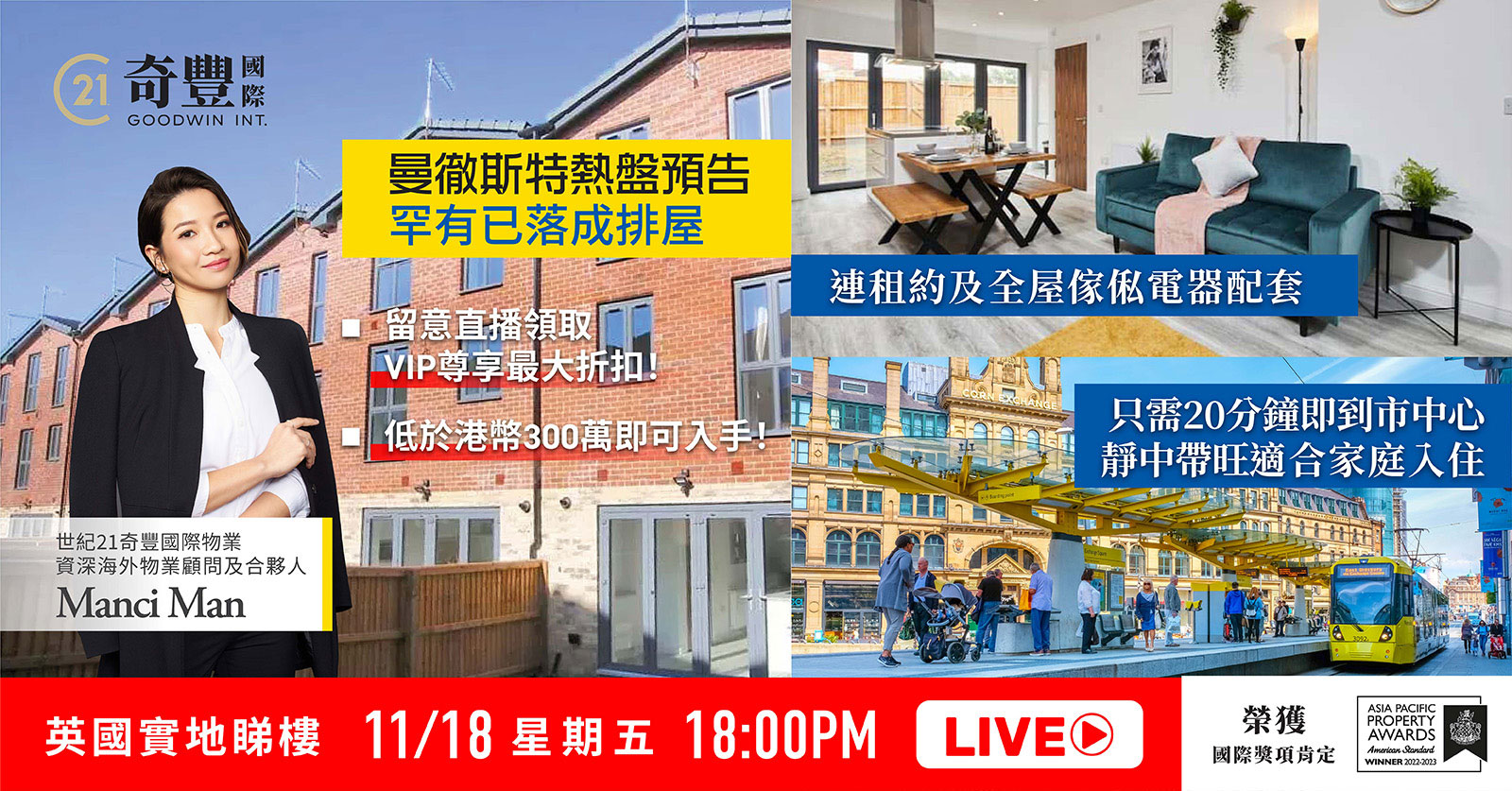 Ridgefield Street曼徹斯特直播睇樓